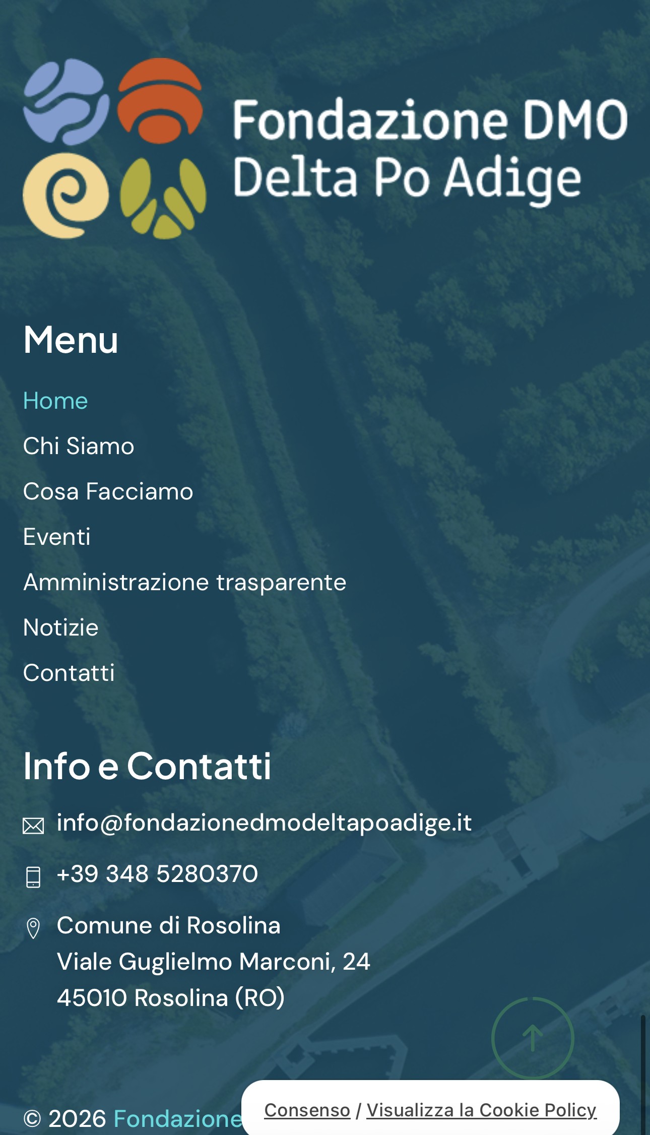 Sito Web - Fondazione DMO Delta Po Adige