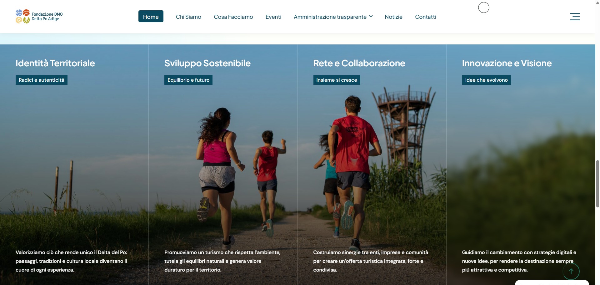 Sito Web - Fondazione DMO Delta Po Adige